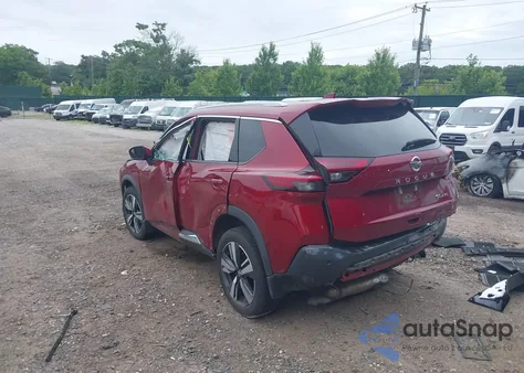 2021 Nissan Rogue Sl Intelligent Awd from USA, damaged, VIN 5N1AT3CBXMC706435
